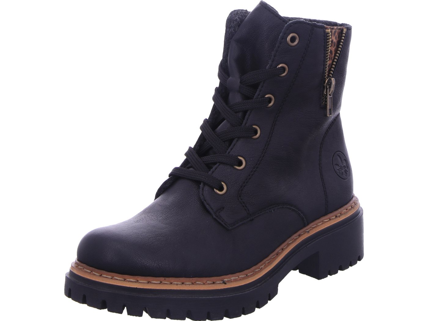 Rieker Schnürboots (schwarz)