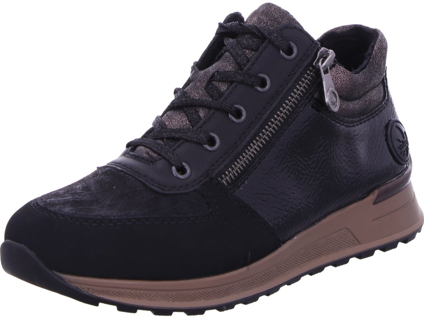 Rieker Schnürboots (schwarz)