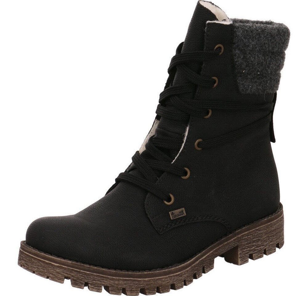 Rieker Schnürboots (schwarz)