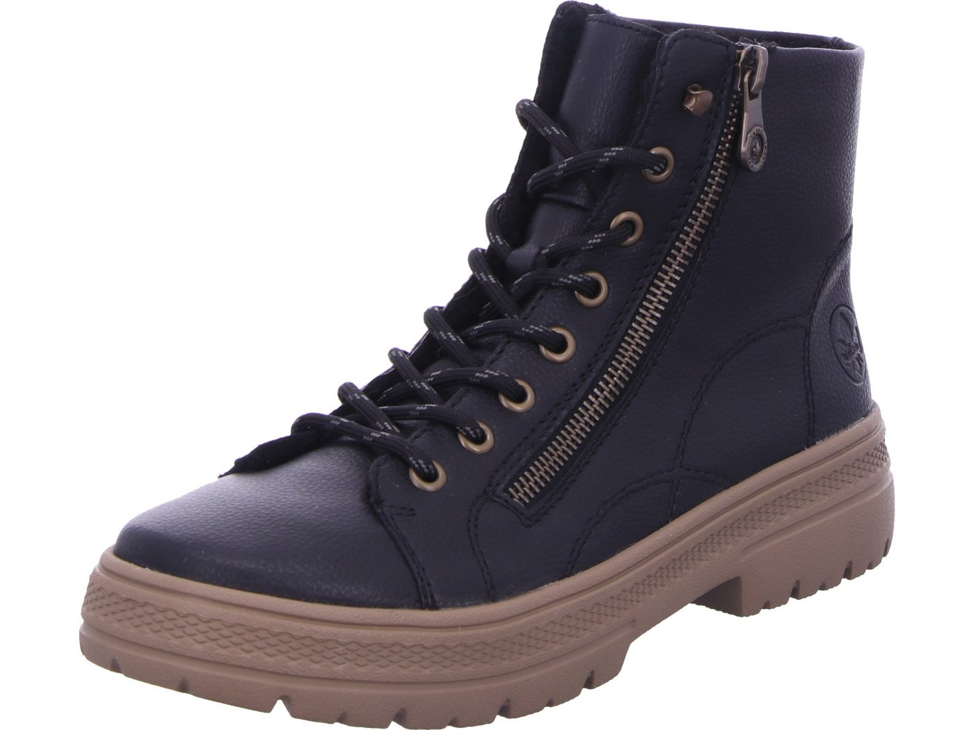 Rieker Schnürboots (schwarz)