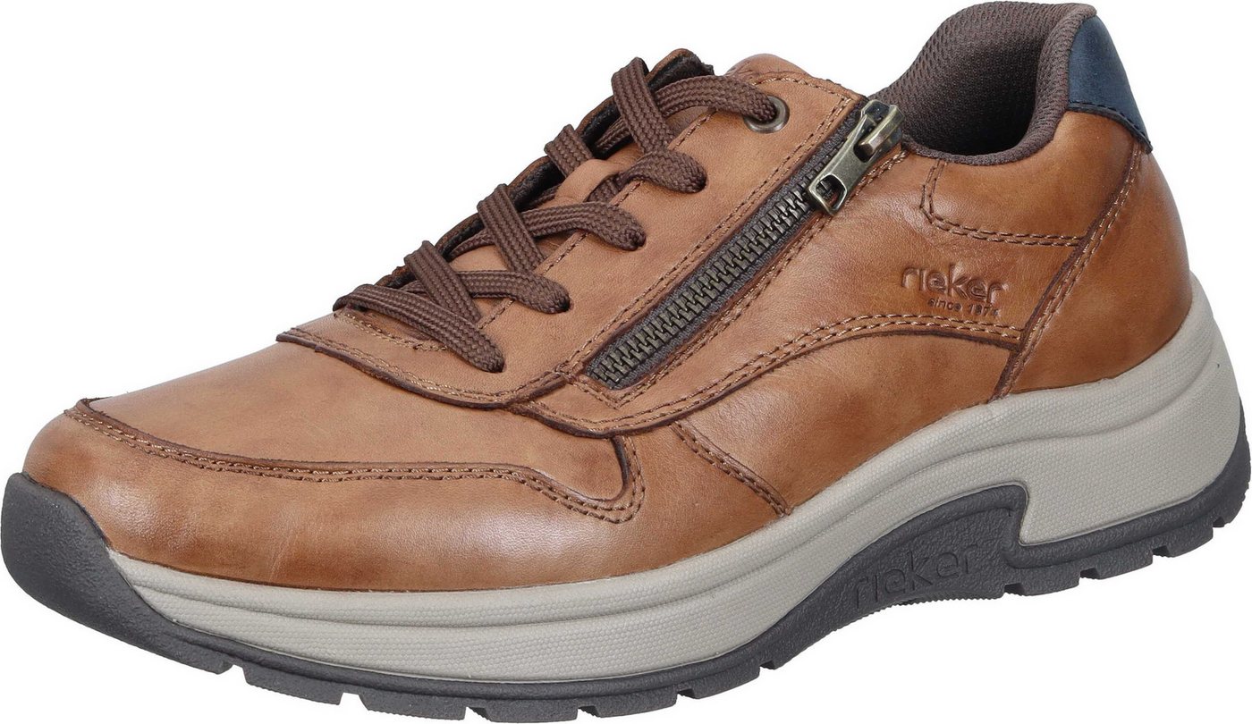 Rieker Schnürer Schnürschuh aus echtem Leder