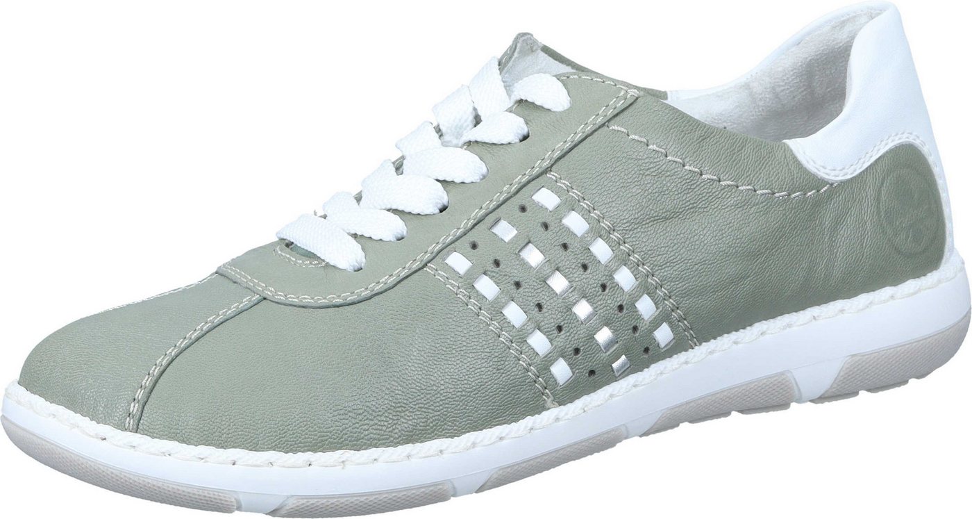 Rieker Schnürer Schnürschuh aus echtem Leder