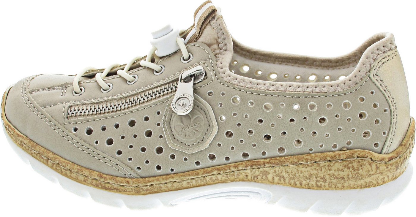 Rieker Schnürschuh (beige)