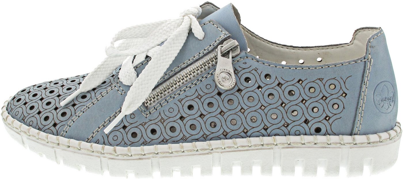 Rieker Schnürschuh (blau)