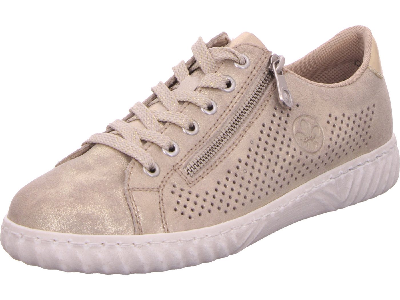 Rieker Schnürschuh (gold)