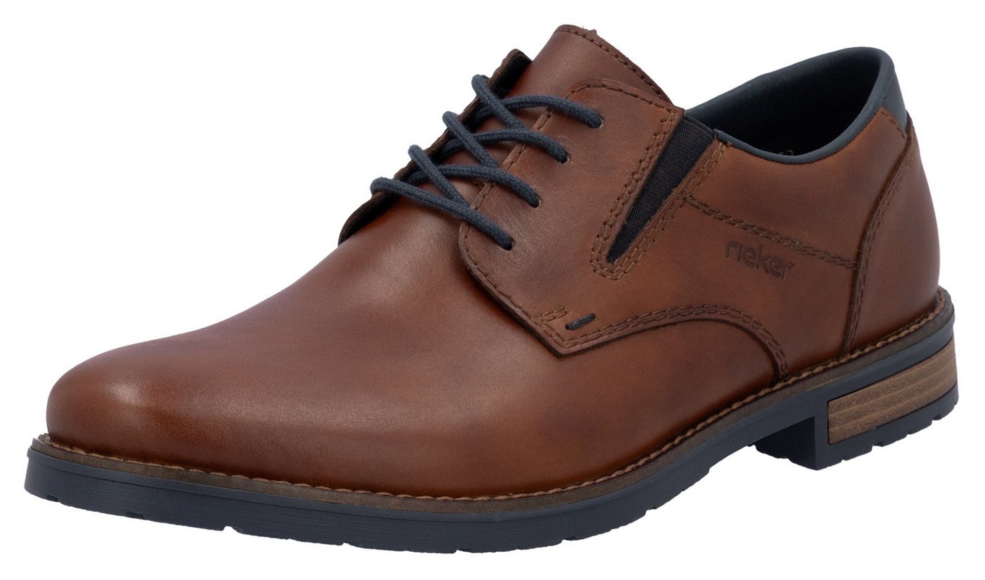 Rieker Schnürschuh mit Stretch, Freizeitschuh, Halbschuh, Schnürschuh