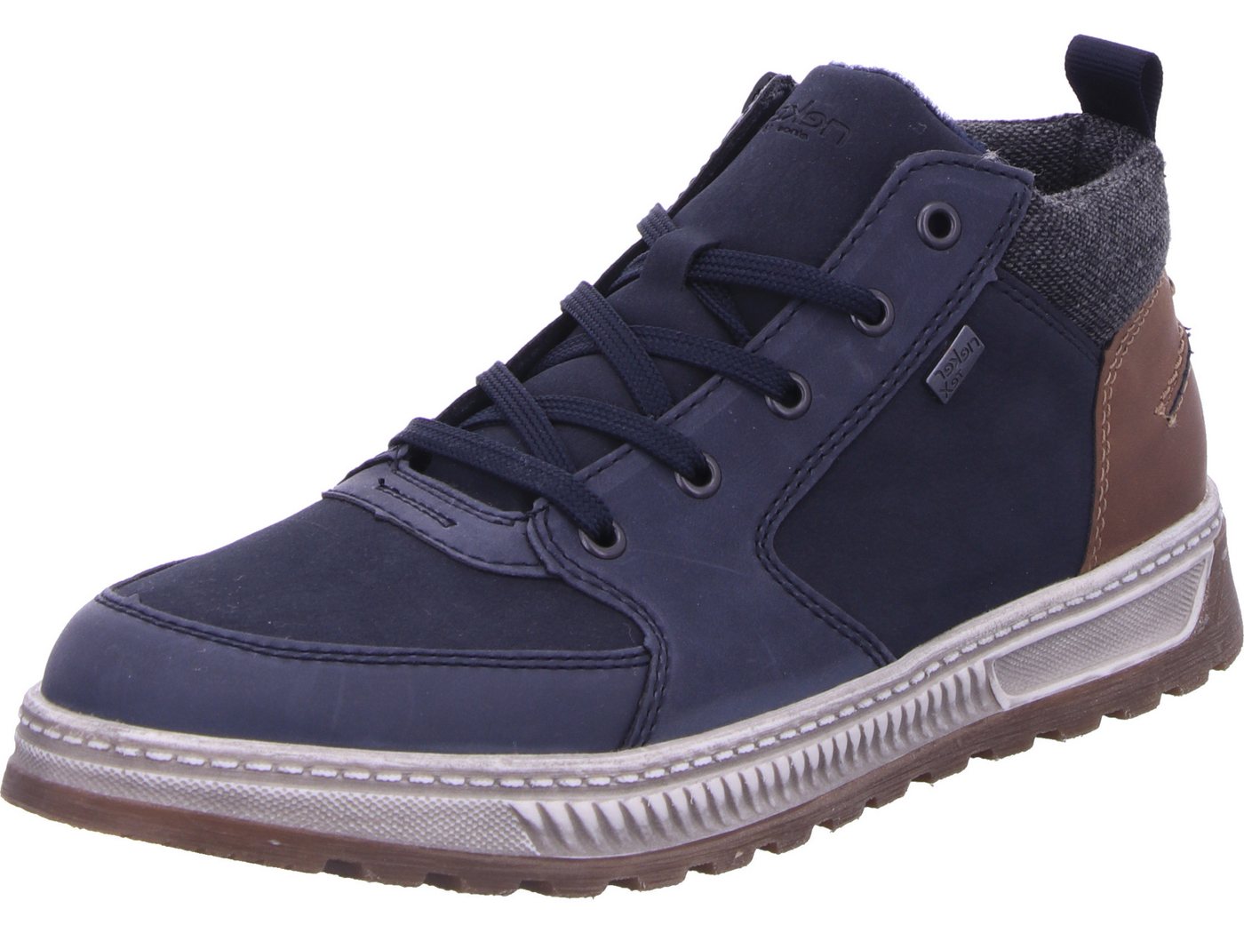 Rieker Schnürstiefel mit TEX-Membran (blau)