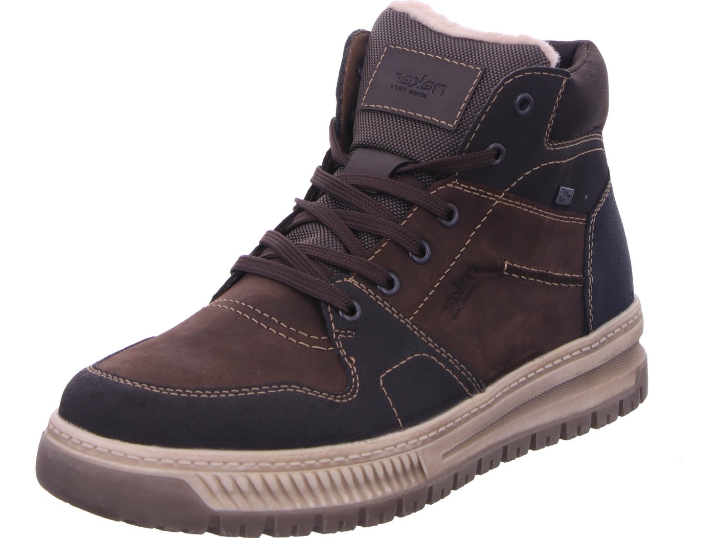 Rieker Schnürstiefel mit TEX-Membran (braun)
