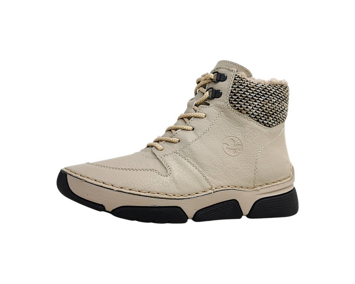Rieker Schnürstiefel Schnürstiefelette (beige)