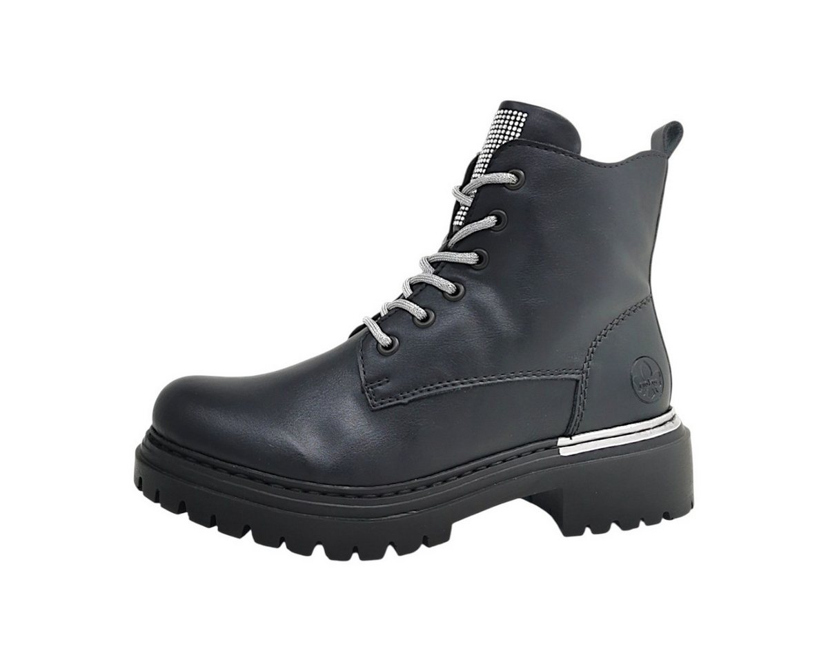 Rieker Schnürstiefel Schnürstiefelette (schwarz)