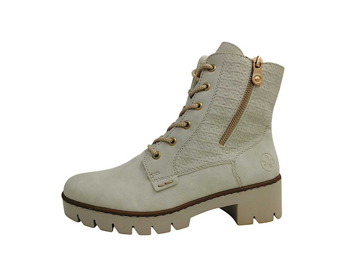 Rieker Schnürstiefel Schnürstiefelette (weiß)