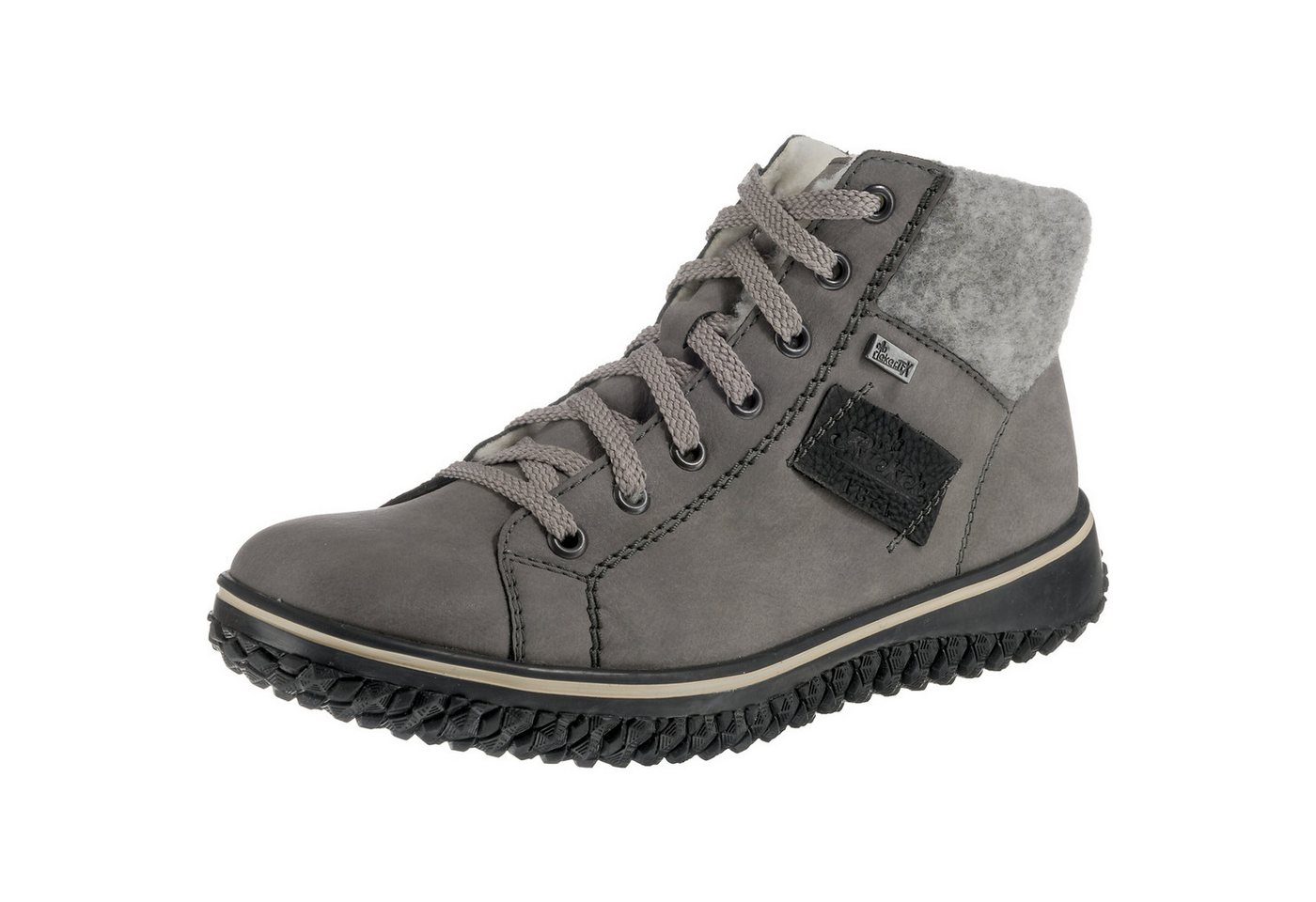 Rieker Schnürstiefelette (1-tlg) (grau)