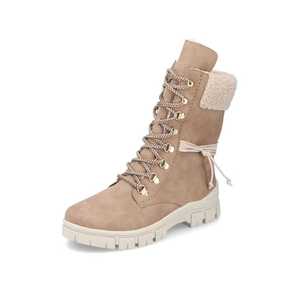 Rieker Schnürstiefelette (beige)