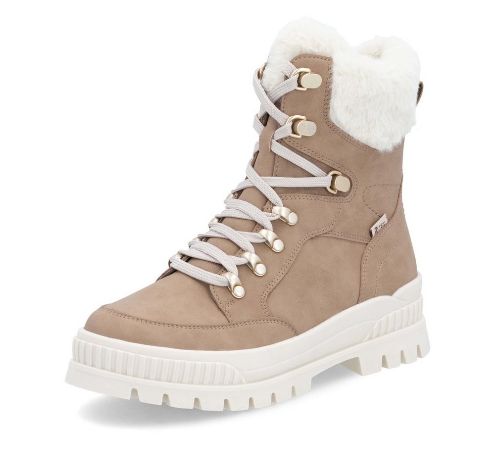 Rieker Schnürstiefelette (beige)