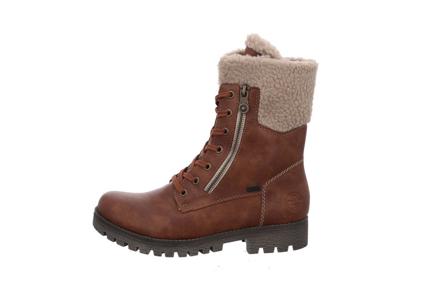 Rieker HWK Damen Stiefel Schnürstiefelette (braun)