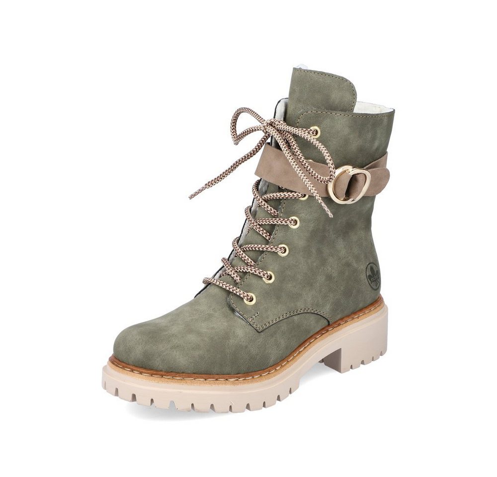 Rieker Schnürstiefelette (grün)