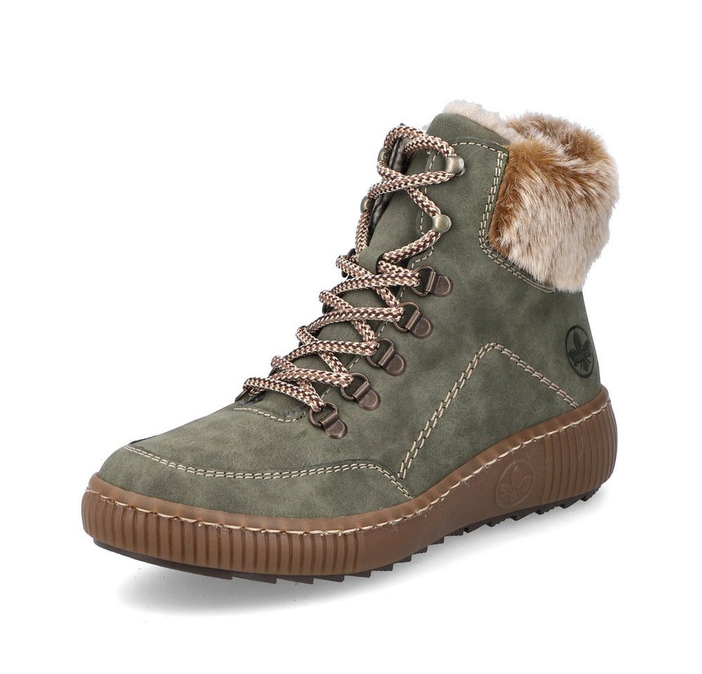 Rieker Schnürstiefelette (grün)