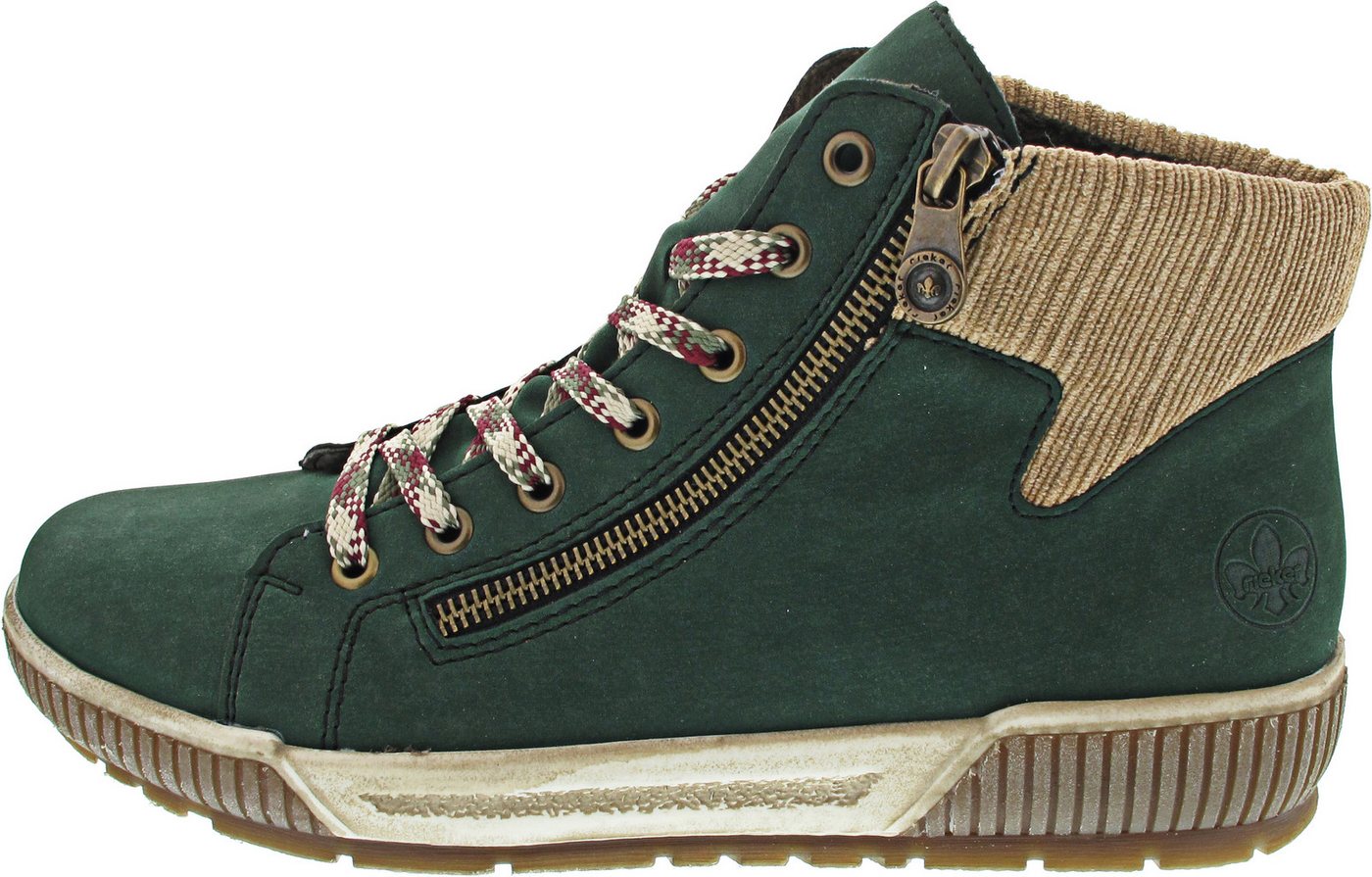 Rieker Schnürstiefelette (grün)
