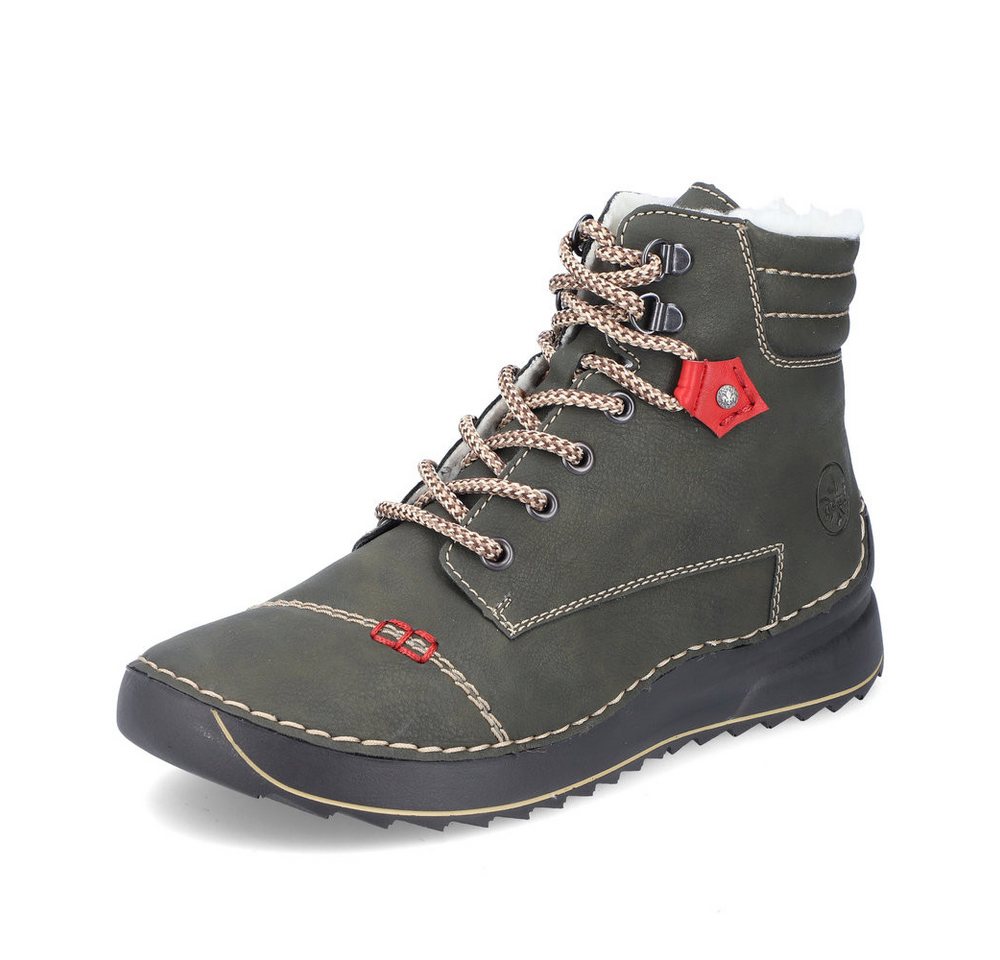 Rieker Schnürstiefelette (grün)