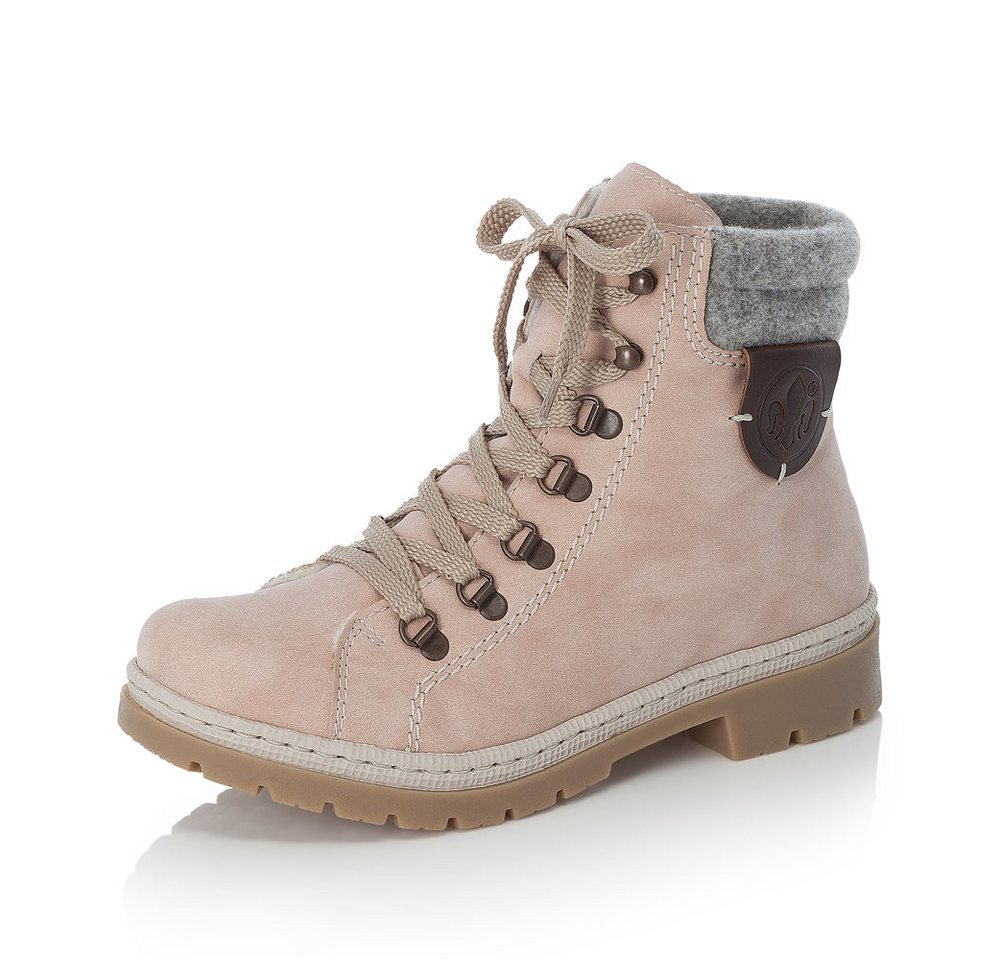 Rieker Schnürstiefelette (rosa)