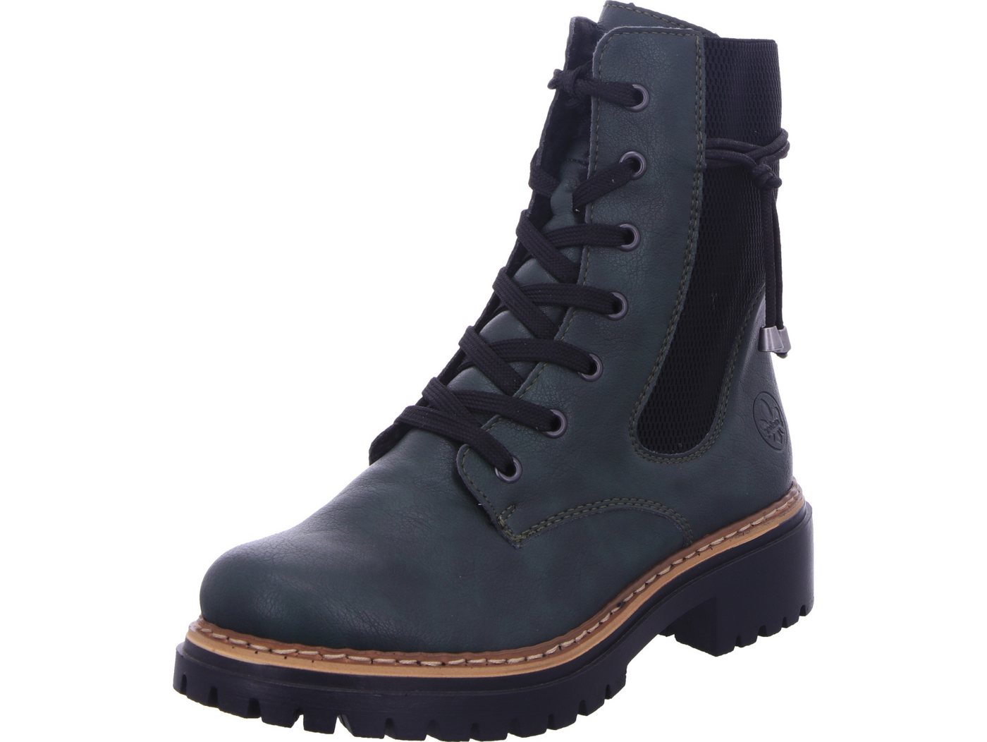 Rieker Schnürboots (grün)