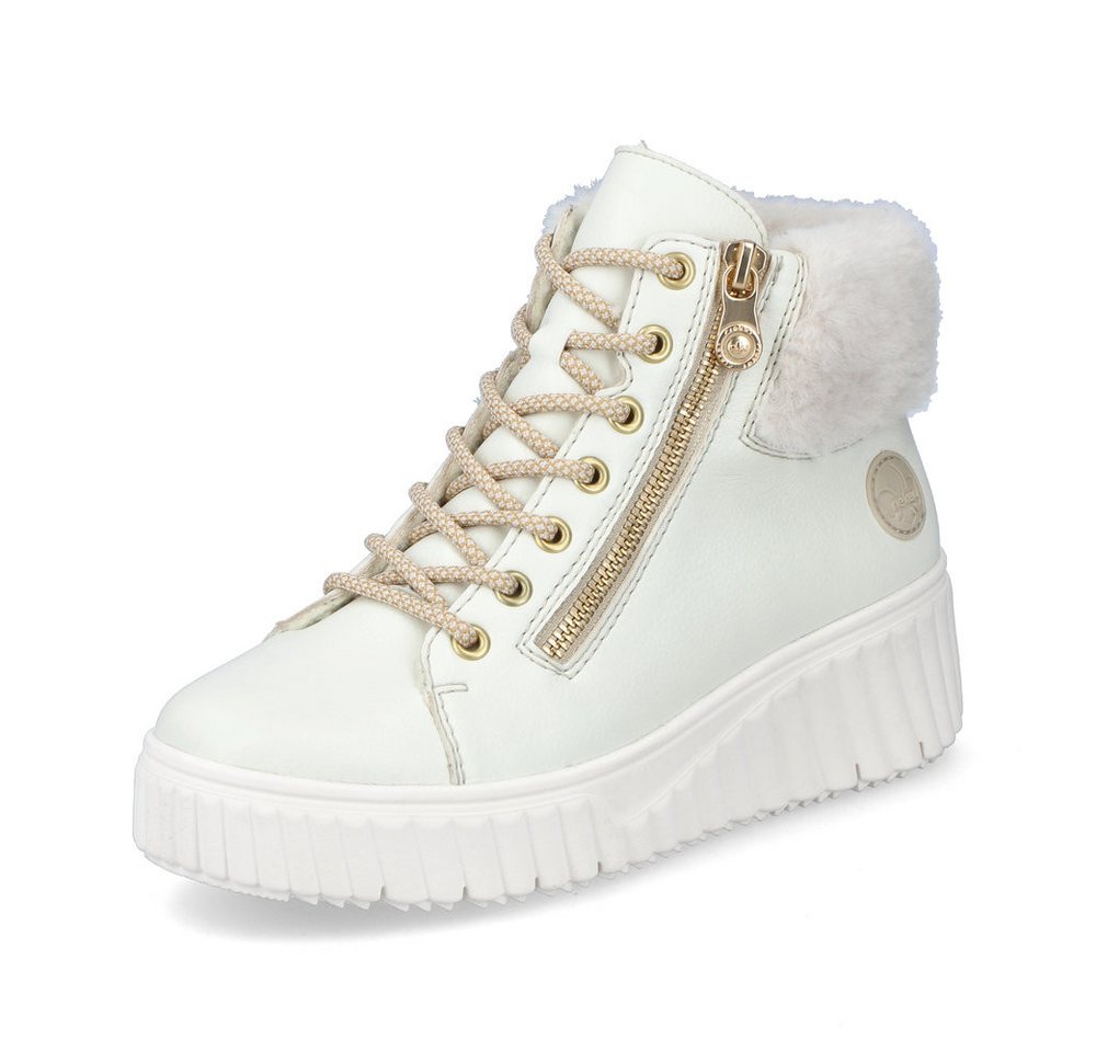 Rieker Schnürstiefelette (weiß)