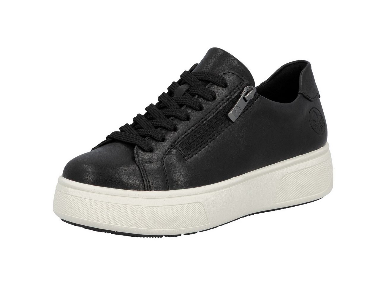 Rieker Schwarz Schnürschuh