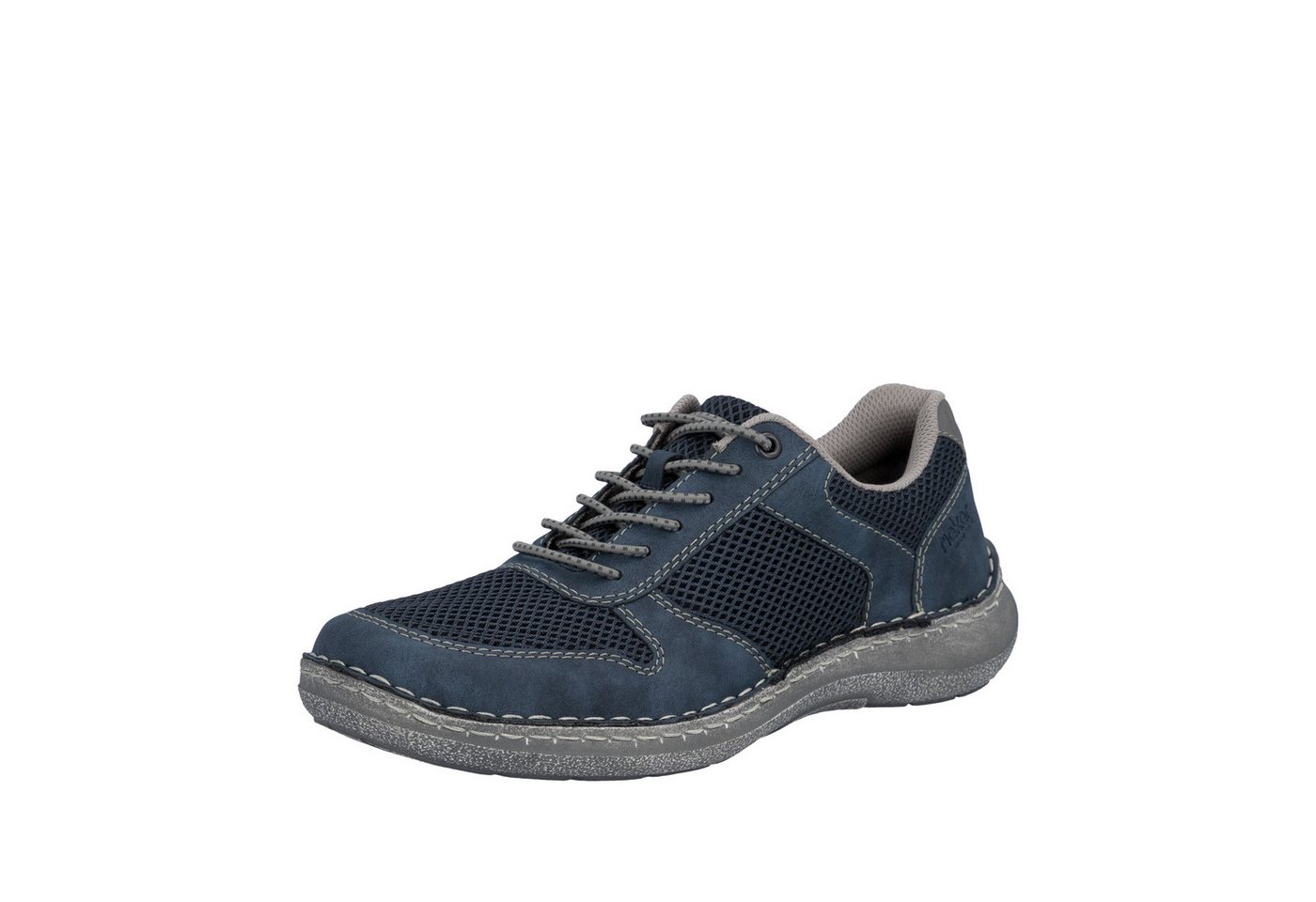 Rieker Slip-On Sneaker Freizeitsneaker, Halbschuh, Schlupfschuh mit Gummizug