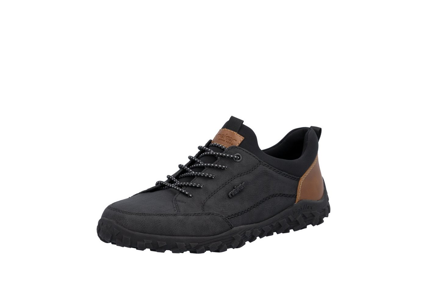 Rieker Slip-On Sneaker Outdoorschuh, Freizeitschuh, Halbschuh, Slipper mit Profilsohle