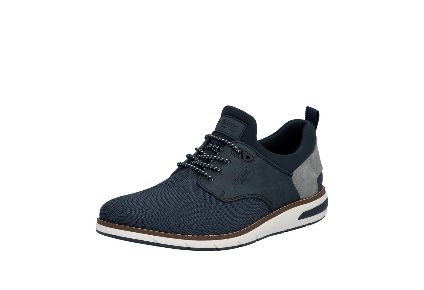 Rieker Slip-On Sneaker Schlupfschuh, Freizeitsneaker, Halbschuh mit Gummizug