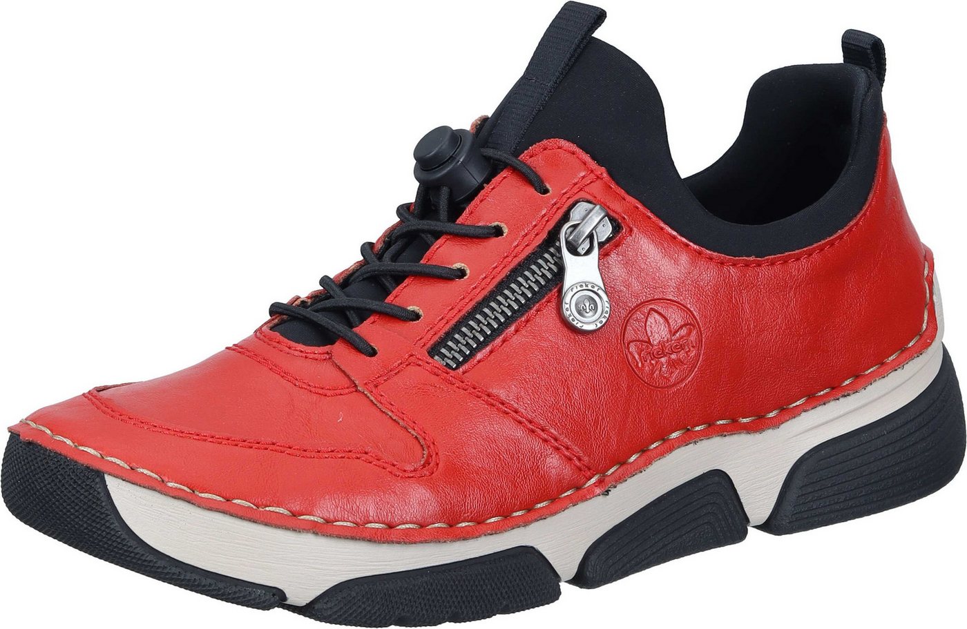 Rieker Slipper Slipper aus strapazierfähigem Synthetik