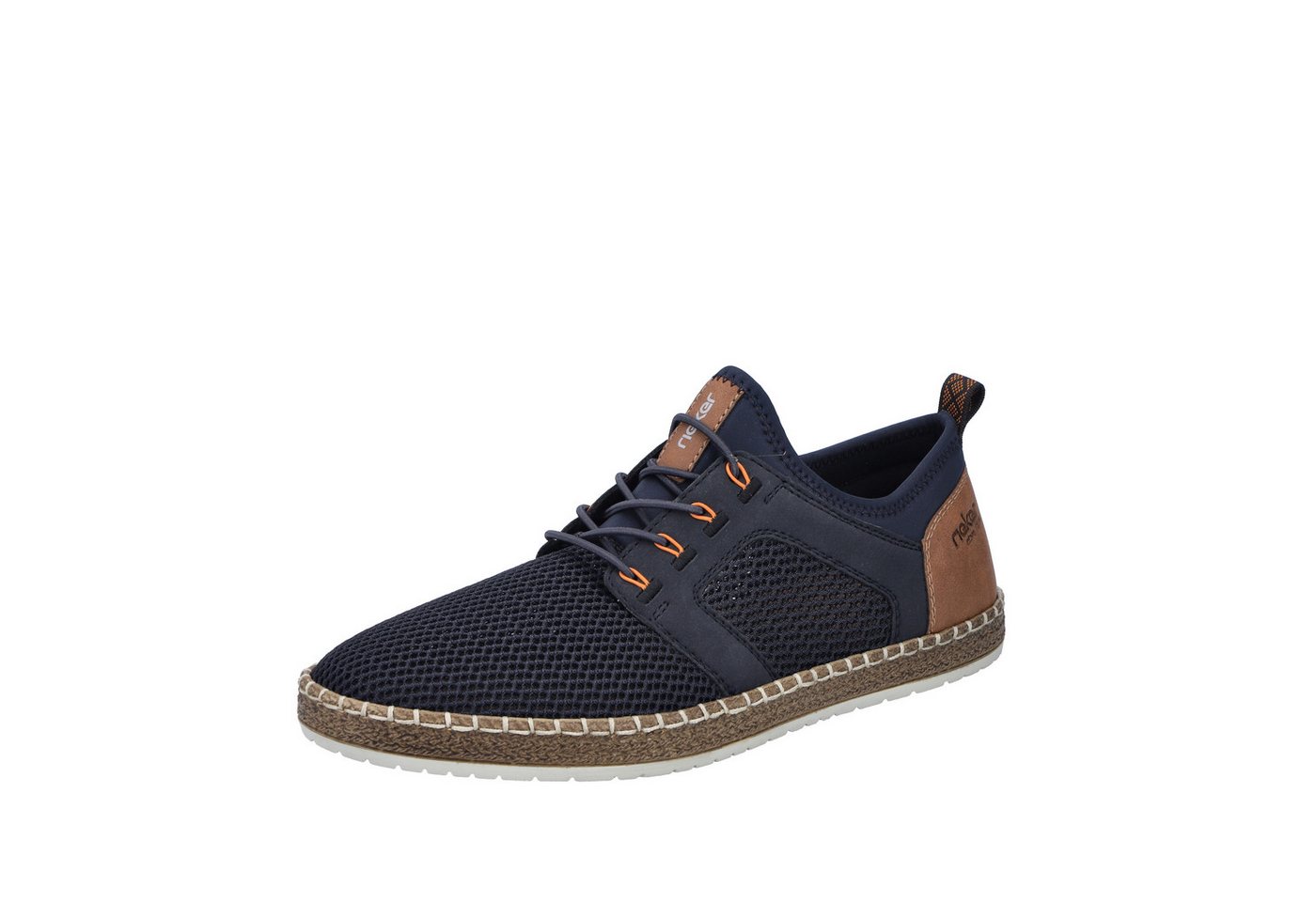 Rieker Slip-On Sneaker Schlupfschuh, Slipper, Freizeitschuh, elastischer Einstieg, Gummizug