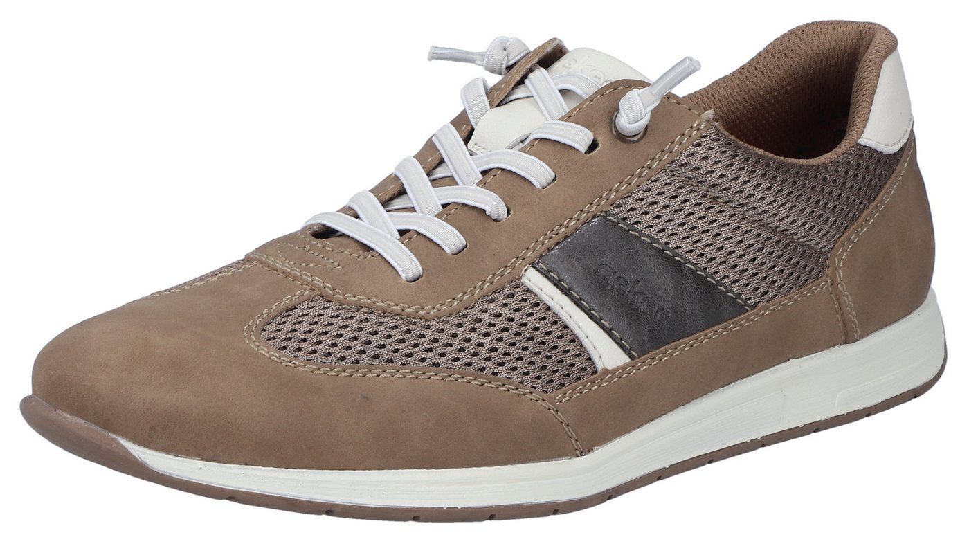 Rieker Slip-On Sneaker Slipper, Freizeitschuh, Halbschuh zum Schlupfen