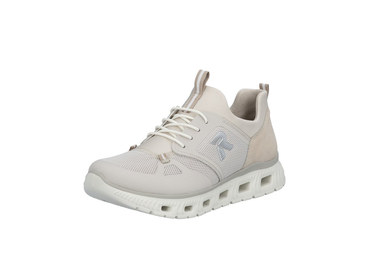 Rieker Slip-On Sneaker Slipper, Freizeitsneaker, Halbschuh mit MemoSoft- Innensohle