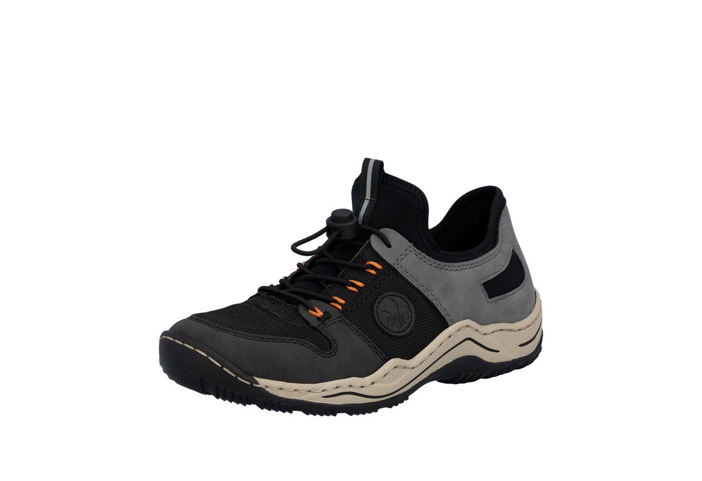 Rieker Slip-On Sneaker Slipper, Schlupfschuh, Freizeitsneaker mit Schnellverschluss