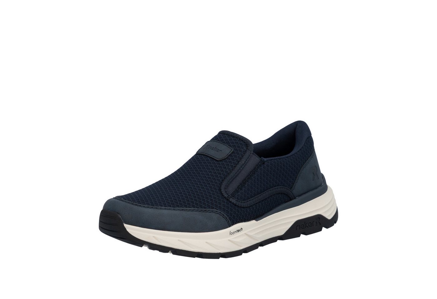 Rieker Slip-On Sneaker Slipper, Schlupfschuh, Halbschuh, Freizeitsneaker mit Gummizüge