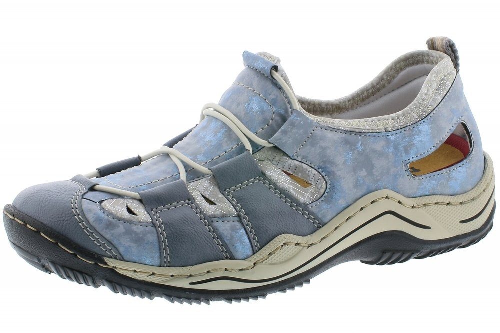 Rieker Slipper (blau)