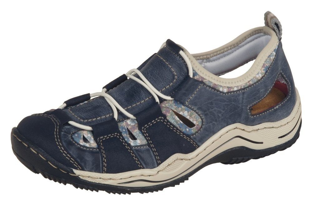 Rieker Slipper (blau)