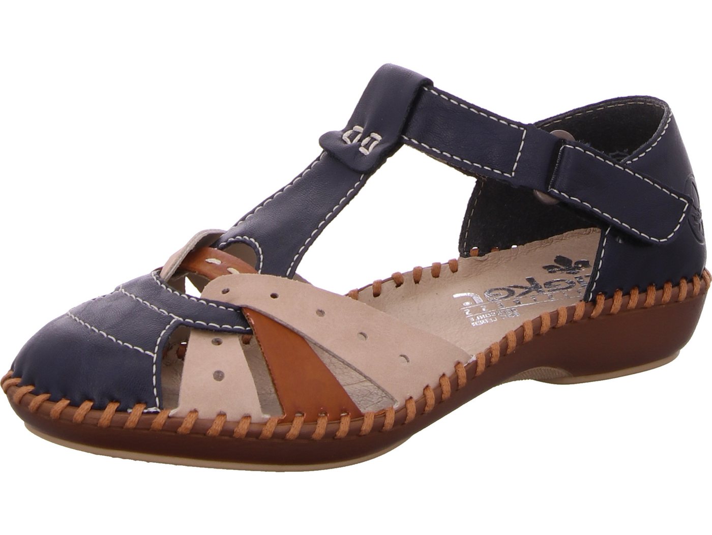 Rieker Slipper (blau)