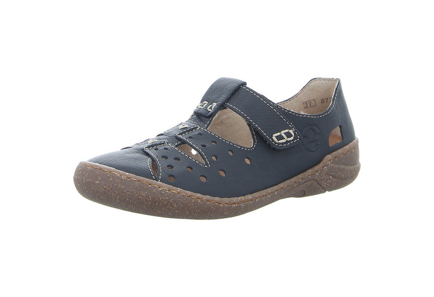 Rieker Slipper (blau)