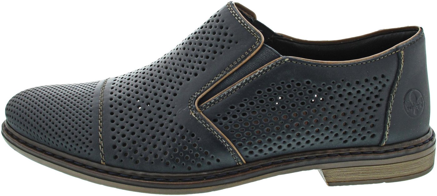 Rieker Slipper (blau/braun)