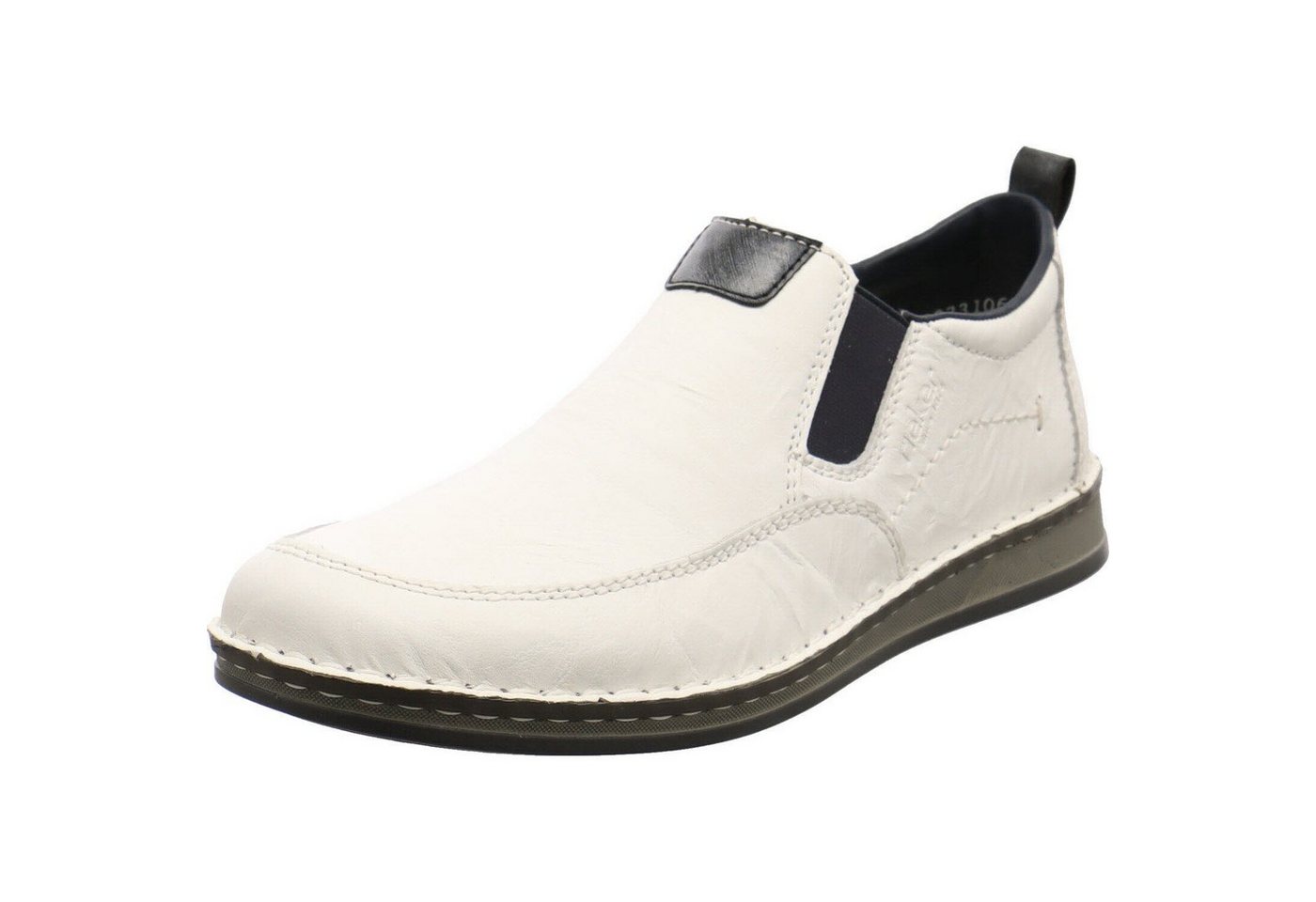 Rieker Slipper (blau/weiß)