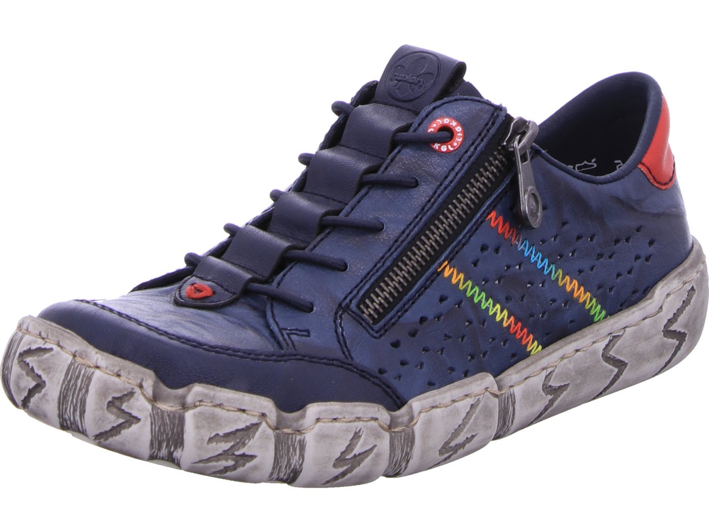 Rieker Slipper echtes Leder