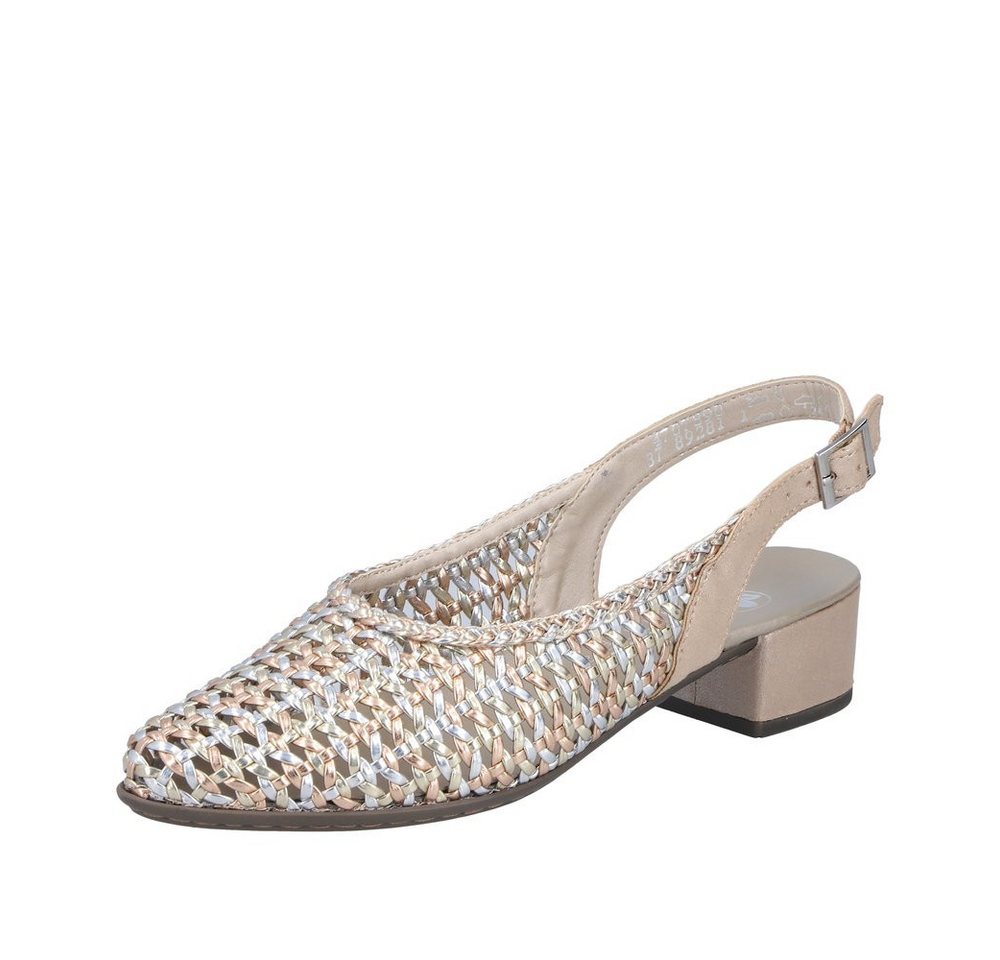 Rieker Slipper (gold)