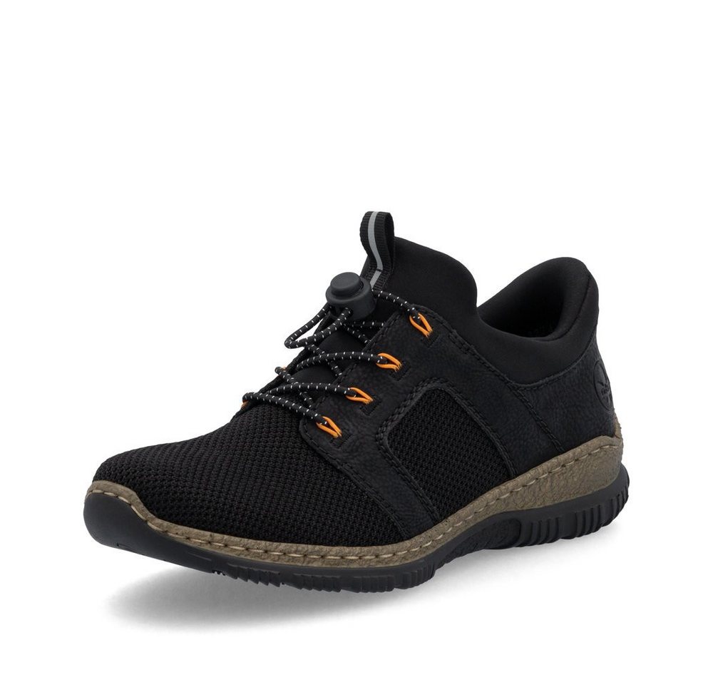 Rieker - Slipper: Knittech20/Namur - Schwarz Slipper