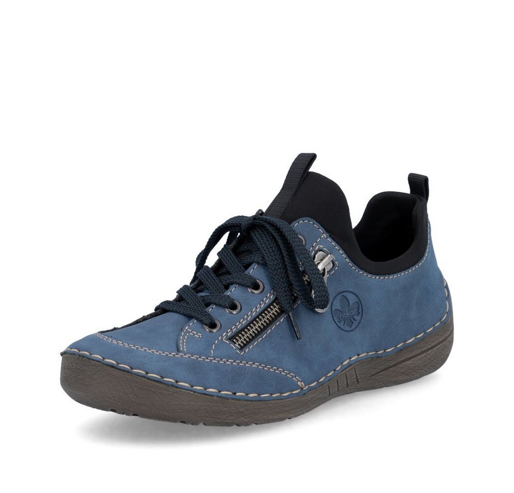 Rieker - Slipper: Morelia/Scuba - Blau Slipper