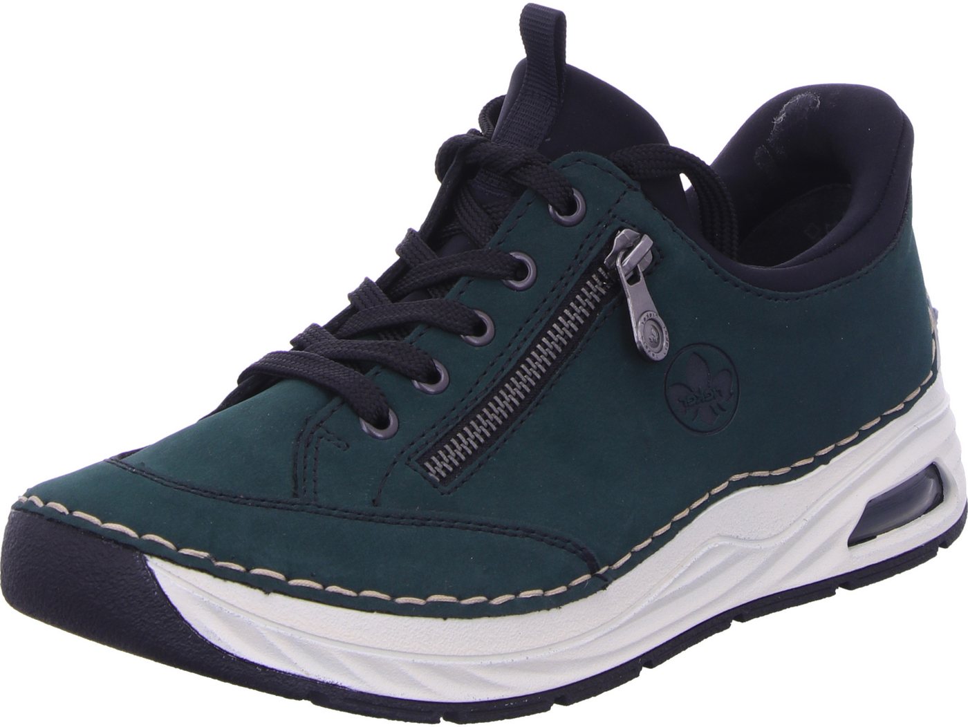 Rieker Slipper Ready 2 go (grün)