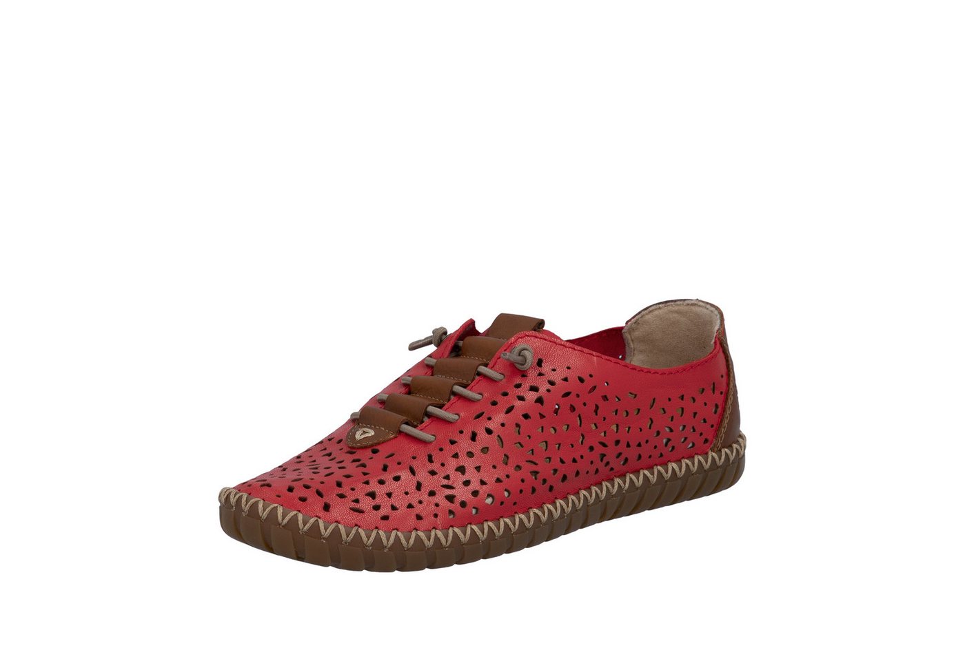 Rieker Slipper Schlupfschuh, Halbschuh, Barfußschuh mit Perforation