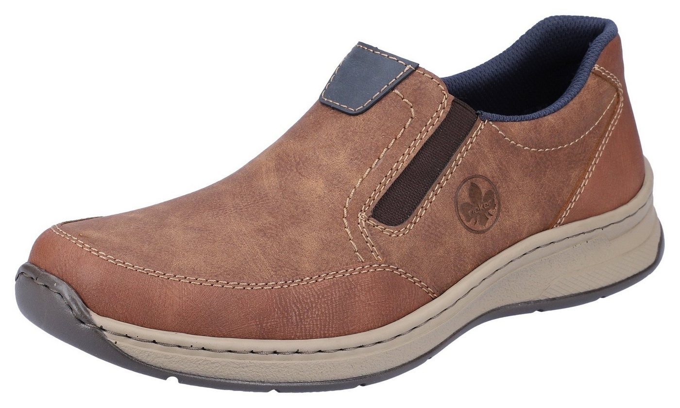 Rieker Slipper, Schlupfschuh, Halbschuh mit Stretcheinsätze