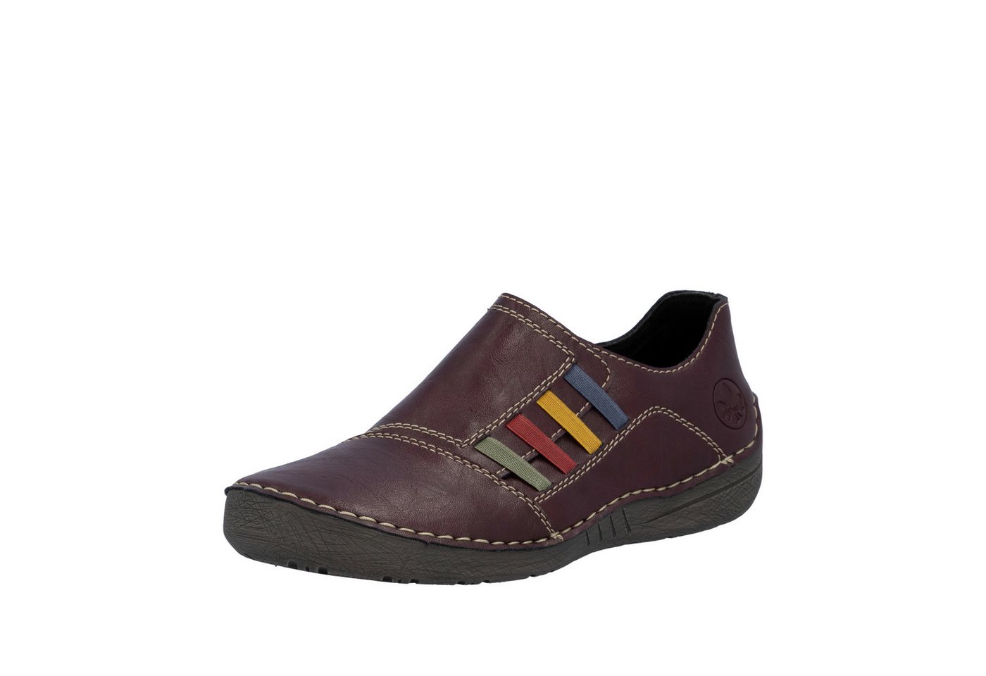 Rieker Slipper Schlupfschuh, Slip-on Sneaker, Halbschuh mit weicher Innensohle